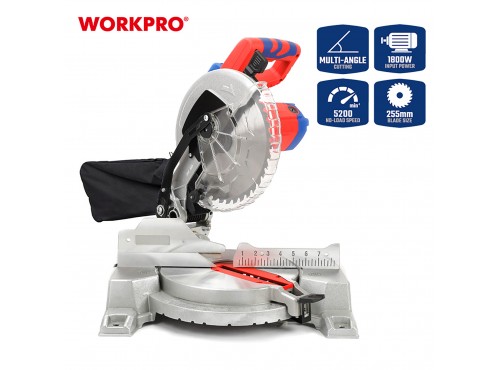 ΦΑΛΤΣΟΠΡΙΟΝΟ ΣΤΑΘΕΡΟ 1800W Φ255mm WP480201 WORKPRO (PROFI)