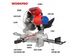 ΦΑΛΤΣΟΠΡΙΟΝΟ ΣΤΑΘΕΡΟ 1800W Φ255mm WP480201 WORKPRO (PROFI)