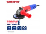 ΓΩΝΙΑΚΟΣ ΤΡΟΧΟΣ 1200W Φ125mm WP472024 WORKPRO (PROFI)