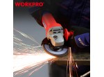 ΓΩΝΙΑΚΟΣ ΤΡΟΧΟΣ 1200W Φ125mm WP472024 WORKPRO (PROFI)