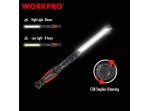 ΦΑΚΟΣ ΕΠΑΝΑΦΟΡΤΙΖΟΜΕΝΟΣ LED (18650,2000mAH) 400Lm 40m WP352003 WORKPRO