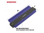 ΜΕΤΡΗΤΗΣ ΠΕΡΙΓΡΑΜΜΑΤΟΣ ΠΛΑΣΤΙΚΟΣ 250mm(10") WP269001 WORKPRO (PROFI)