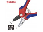 ΨΑΛΙΔΑ ΚΛΑΔΟΥ ΜΕ ΑΜΟΝΙ 180mm WP332003 WORKPRO (PROFI) (ΚΑΡΤΕΛΑ)