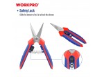 ΨΑΛΙΔΑ ΤΡΥΓΟΥ ΜΥΤΕΡΗ 160mm WP332014 WORKPRO (PROFI) (ΚΑΡΤΕΛΑ)