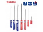 ΚΑΤΣΑΒΙΔΙΑ ΔΙΑΦΑΝΗ ΛΑΒΗ ΣΕΤ 7τμχ WP200533 WORKPRO (ΚΑΡΤΕΛΑ)