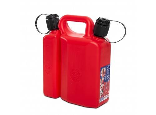 ΜΠΙΤΟΝΙ ΚΑΥΣΙΜΟΥ/ΛΑΔΙΟΥ 5 LT (3,5+1,5 Lt) ΠΛΑΣΤΙΚΟ FUEL &amp; OIL 5 ΙΤΑΛΙΑΣ 7030