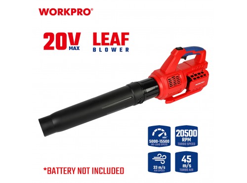 ΦΥΣΗΤΗΡΑΣ ΚΗΠΟΥ ΕΠΑΝΑΦΟΡΤΙΖΟΜΕΝΟΣ 20V-Li SOLO** WP394003 WORKPRO (PROFI)