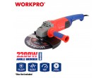 ΓΩΝΙΑΚΟΣ ΤΡΟΧΟΣ 2200W Φ230mm WP472004CERU WORKPRO (PROFI)