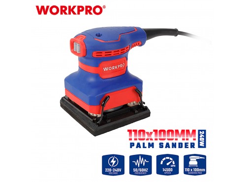 ΤΡΙΒΕΙΟ ΧΟΥΦΤΑΣ ΠΑΛΜΙΚΟ ΗΛΕΚΤΡΙΚΟ 240W WP472400CE WORKPRO (PROFI)