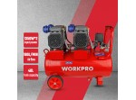 ΑΕΡΟΣΥΜΠΙΕΣΤΗΣ 40L 2x1350W ΕΠΑΓΓΕΛΜΑΤΙΚΟΣ (ΧΑΜΗΛΟΥ ΘΟΡΥΒΟΥ) WP425003 WORKPRO (PROFI)