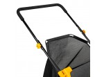ΣΥΛΛΕΚΤΗΣ ΦΥΛΛΩΝ ΤΡΟΧΗΛΑΤΟΣ 530mm ΜΕ ΚΑΔΟ 100Lt DENZEL 639407