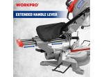 ΦΑΛΤΣΟΠΡΙΟΝΟ ΣΥΡΟΜΕΝΟ RADIAL 1800W Φ255mm WP480204 WORKPRO (PROFI)