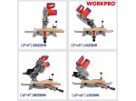 ΦΑΛΤΣΟΠΡΙΟΝΟ ΣΥΡΟΜΕΝΟ RADIAL 1800W Φ255mm WP480204 WORKPRO (PROFI)