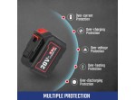 ΜΠΑΤΑΡΙΑ 20V-Li 6.0Ah WP395004 WORKPRO (PROFI)