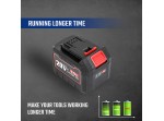 ΜΠΑΤΑΡΙΑ 20V-Li 6.0Ah WP395004 WORKPRO (PROFI)