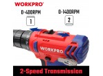 ΕΠΑΝΑΦΟΡΤΙΖΟΜΕΝΟ ΔΡΑΠΑΝΟΚΑΤΣΑΒΙΔΟ 12V-Li (2x2,0AH) WP460203 WORKPRO (PROFI)