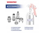 ΠΙΣΤΟΛΙ ΒΑΦΗΣ ΚΑΤΩ ΔΟΧΕΙΟ 1200ml (1,4mm) ΕΠΑΓΓΕΛΜΑΤΙΚΟ WP512007 WORKPRO (PROFI)