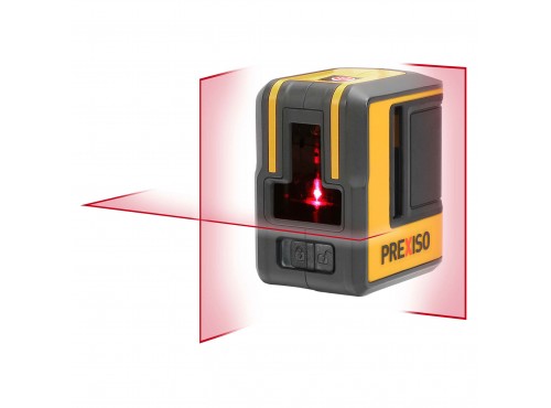 ΑΛΦΑΔΙ ΛΕΙΖΕΡ ΣΤΑΥΡΟΥ 10m 90° (ΚΟΚΚΙΝΗ ΔΕΣΜΗ) PLC90D PREXISO