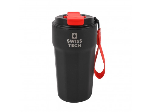 ΘΕΡΜΟΣ ΠΟΤΗΡΙ ΓΙΑ ΚΑΦΕ 500ml ΜΑΥΡΟ ST075036 SWISS+TECH