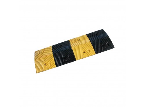 ΣΑΜΑΡΑΚΙΑ ΟΔΟΣΤΡΩΜΑΤΟΣ ΚΑΟΥΤΣΟΥΚ 1000x350x50mm ΜΑΥΡΟ/ΚΙΤΡΙΝΟ CC-B01