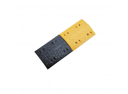 ΣΑΜΑΡΑΚΙΑ ΟΔΟΣΤΡΩΜΑΤΟΣ ΚΑΟΥΤΣΟΥΚ 500x350x50mm ΜΑΥΡΟ/ΚΙΤΡΙΝΟ CC-B02