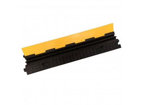 ΣΑΜΑΡΑΚΙΑ ΠΡΟΣΤΑΣΙΑΣ ΚΑΛΩΔΙΩΝ 1000x245x45mm ΒΑΡΕΩΣ ΤΥΠΟΥ ΜΑΥΡΟ/ΚΙΤΡΙΝΟ (ΚΑΟΥΤΣΟΥΚ/ΠΛΑΣΤΙΚΟ) CC-B17