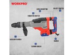 ΣΚΑΠΤΙΚΟ ΠΙΣΤΟΛΕΤΟ 1600W SDS MAX WP470605 WORKPRO (PROFI)