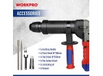 ΣΚΑΠΤΙΚΟ ΠΙΣΤΟΛΕΤΟ 1300W SDS MAX WP470609 WORKPRO (PROFI)