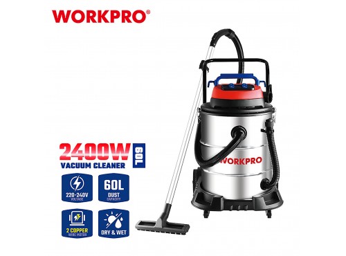 ΣΚΟΥΠΑ ΗΛΕΚΤΡΙΚΗ 60L INOX 2400W (2x1200W) ΕΠΑΓΓΕΛΜΑΤΙΚΗ WP423008 WORKPRO (PROFI)