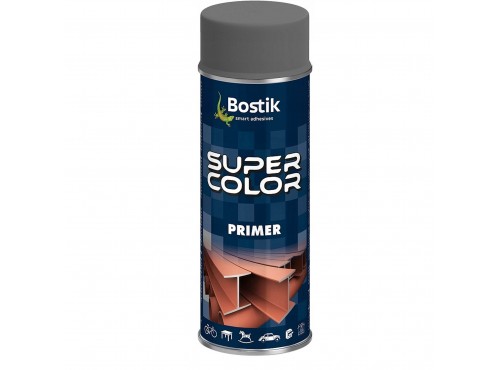 ΣΠΡΕΙ ΑΣΤΑΡΙ ΓΚΡΙ (SUPER COLOR PRIMER) 400ml BOSTIK