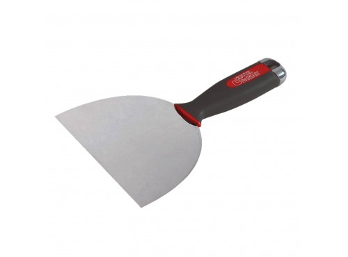ΣΠΑΤΟΥΛΑ ΓΥΨΟΣΑΝΙΔΑΣ INOX 10cm ΠΛΑΣΤΙΚΗ ΛΑΒΗ 2613010 L'OUTIL