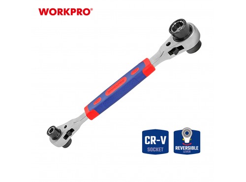 ΚΑΡΥΔΑΚΙΑ ΚΛΕΙΔΙ (8 σε 1) ΜΕ ΚΑΣΤΑΝΙΑ WP272059 WORKPRO (PROFI)