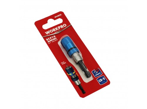 ΜΥΤΩΝ ΑΝΤΑΠΤΟΡΑΣ ΜΕ ΣΤΟΠ ΜΑΓΝΗΤΙΚΟΣ 65mm WP408265 WORKPRO (PROFI) (ΚΑΡΤΕΛΑ)