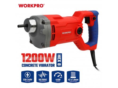 ΔΟΝΗΤΗΣ ΜΠΕΤΟΥ 1200W (ΧΩΡΙΣ ΣΩΛΗΝΑ ΔΟΝΗΣΗΣ) WP476006 WORKPRO (PROFI)