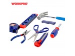 ΣΕΤ ΕΡΓΑΛΕΙΩΝ ΧΕΙΡΟΣ 17τμχ WP209003 WORKPRO (ΚΑΡΤΕΛΑ)