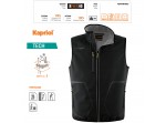 ΓΙΛΕΚΟ ΕΡΓΑΣΙΑΣ ΑΜΑΝΙΚΟ TECH ΜΑΥΡΟ / ΑΣΗΜΙ (M) 36930 KAPRIOL