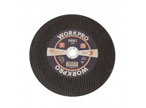 ΤΡΟΧΟΙ ΚΟΠΗΣ ΣΙΔΗΡΟΥ Φ300x3,5x25,4mm WP406192 WORKPRO (PROFI)
