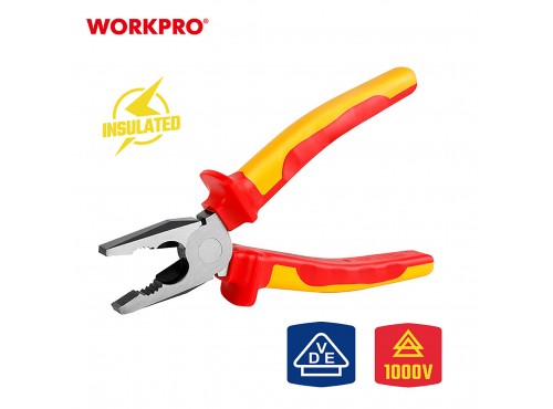 ΠΕΝΣΑ ΜΕ ΜΟΝΩΣΗ VDA ΕΩΣ 1000V 180mm(7") WP342002 WORKPRO (PROFI) (ΚΑΡΤΕΛΑ)