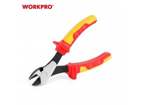 ΠΛΑΓΙΟΚΟΦΤΗΣ ΜΕ ΜΟΝΩΣΗ VDA ΕΩΣ 1000V 180mm(7") WP342009 WORKPRO (PROFI) (ΚΑΡΤΕΛΑ)
