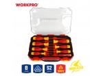 ΚΑΤΣΑΒΙΔΙΑ ΣΕΤ 8τμχ ΜΕ ΜΟΝΩΣΗ VDA ΕΩΣ 1000V WP204700 WORKPRO (PROFI) (ΚΑΡΤΕΛΑ)