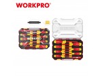 ΚΑΤΣΑΒΙΔΙΑ ΣΕΤ 8τμχ ΜΕ ΜΟΝΩΣΗ VDA ΕΩΣ 1000V WP204700 WORKPRO (PROFI) (ΚΑΡΤΕΛΑ)