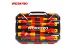 ΚΑΤΣΑΒΙΔΙΑ ΣΕΤ 8τμχ ΜΕ ΜΟΝΩΣΗ VDA ΕΩΣ 1000V WP204700 WORKPRO (PROFI) (ΚΑΡΤΕΛΑ)