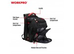 ΤΣΑΝΤΑ ΕΡΓΑΛΕΙΩΝ BACKPACK - (310x250x460mm) WP281088 WORKPRO (PROFI)