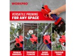 ΨΑΛΙΔΙ ΚΛΑΔΕΥΤΙΚΟ ΜΠΑΤΑΡΙΑΣ 20V-Li BL. (2x2,0AH) WP391604 WORKPRO