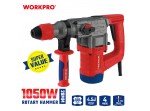 ΣΚΑΠΤΙΚΟ ΠΕΡΙΣΤΡΟΦΙΚΟ ΠΙΣΤΟΛΕΤΟ 1050W SDS PLUS ( 4,5 Joule) WP470407CE WORKPRO (PROFI)