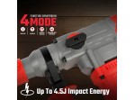 ΣΚΑΠΤΙΚΟ ΠΕΡΙΣΤΡΟΦΙΚΟ ΠΙΣΤΟΛΕΤΟ 1050W SDS PLUS ( 4,5 Joule) WP470407CE WORKPRO (PROFI)