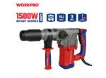 ΣΚΑΠΤΙΚΟ ΠΕΡΙΣΤΡΟΦΙΚΟ ΠΙΣΤΟΛΕΤΟ 1500W SDS. MAX (10,0 Joule) WP470405CE WORKPRO (PROFI)